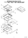 Diagram for 03 - Refrigerator Shelf Parts