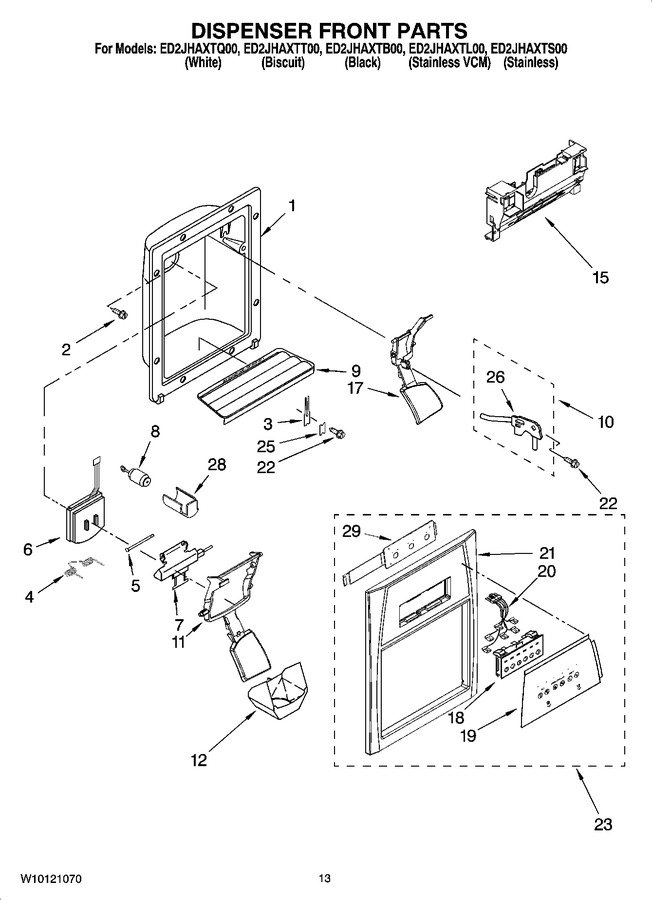 Diagram for ED2JHAXTQ00