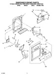Diagram for 08 - Dispenser Front Parts