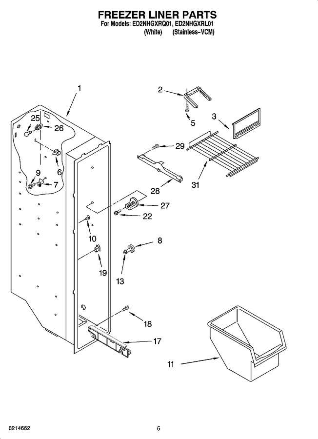 Diagram for ED2NHGXRQ01