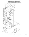 Diagram for 02 - Refrigerator Liner Parts