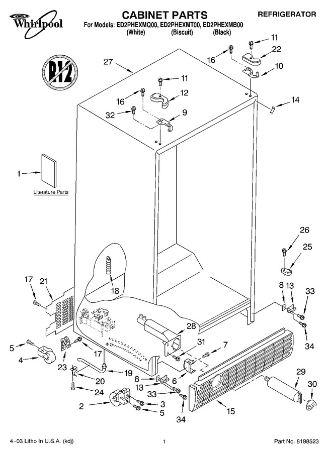 Diagram for ED2PHEXMB00