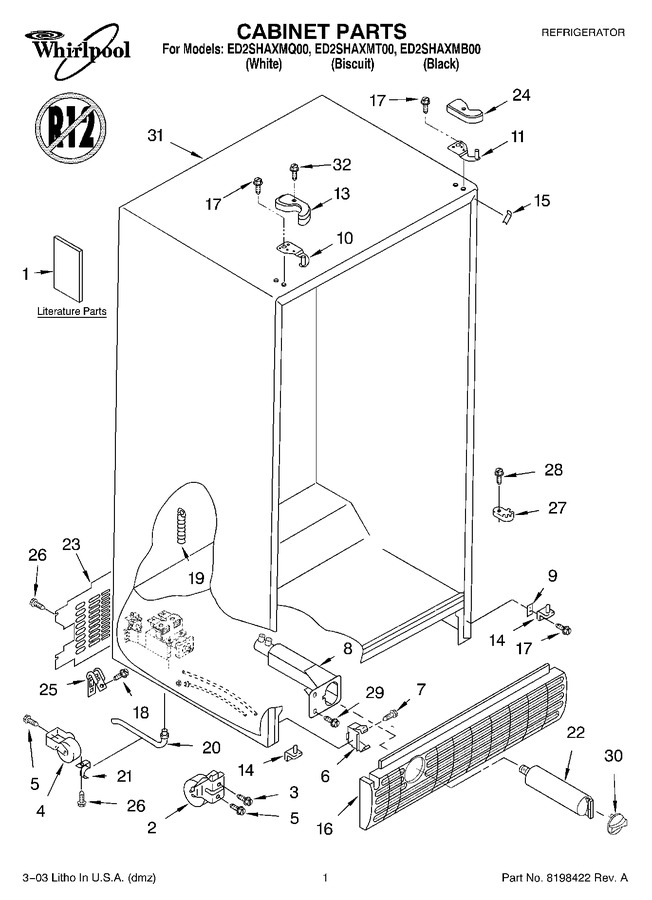 Diagram for ED2SHAXMB00