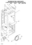 Diagram for 02 - Refrigerator Liner Parts