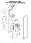 Diagram for 07 - Freezer Door Parts