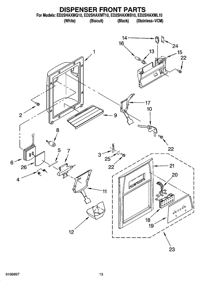 Diagram for ED2SHAXMB10