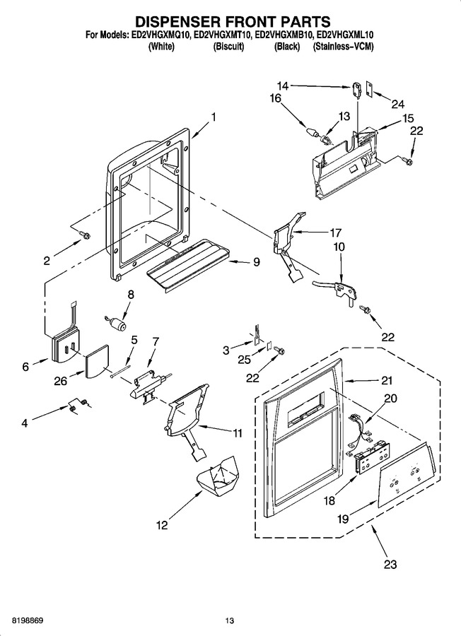 Diagram for ED2VHGXMT10