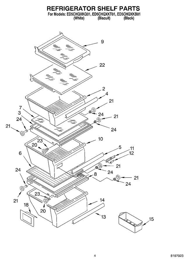 Diagram for ED5CHQXKB01