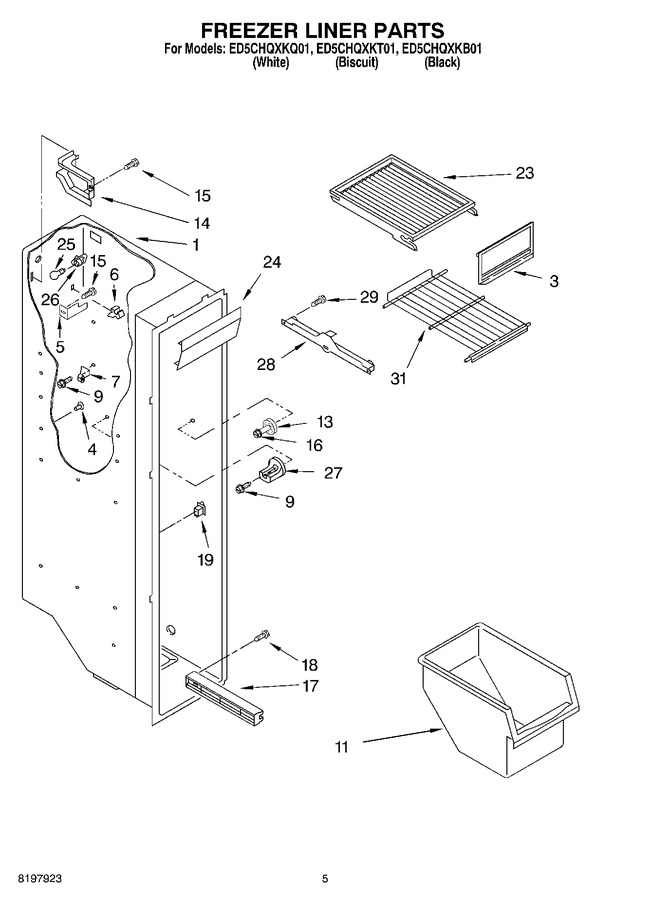 Diagram for ED5CHQXKB01