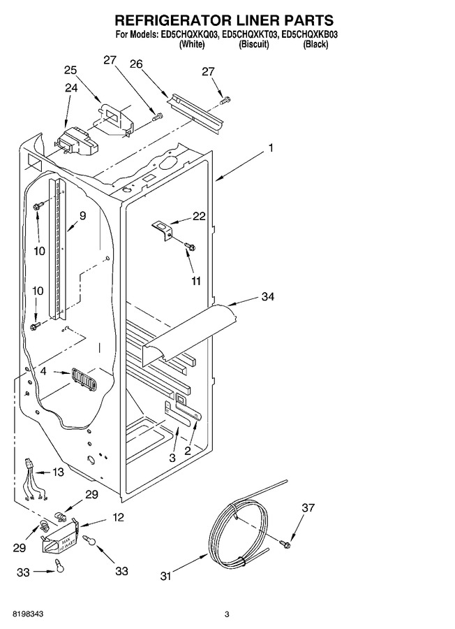 Diagram for ED5CHQXKT03