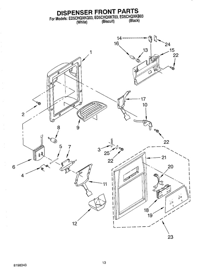 Diagram for ED5CHQXKT03