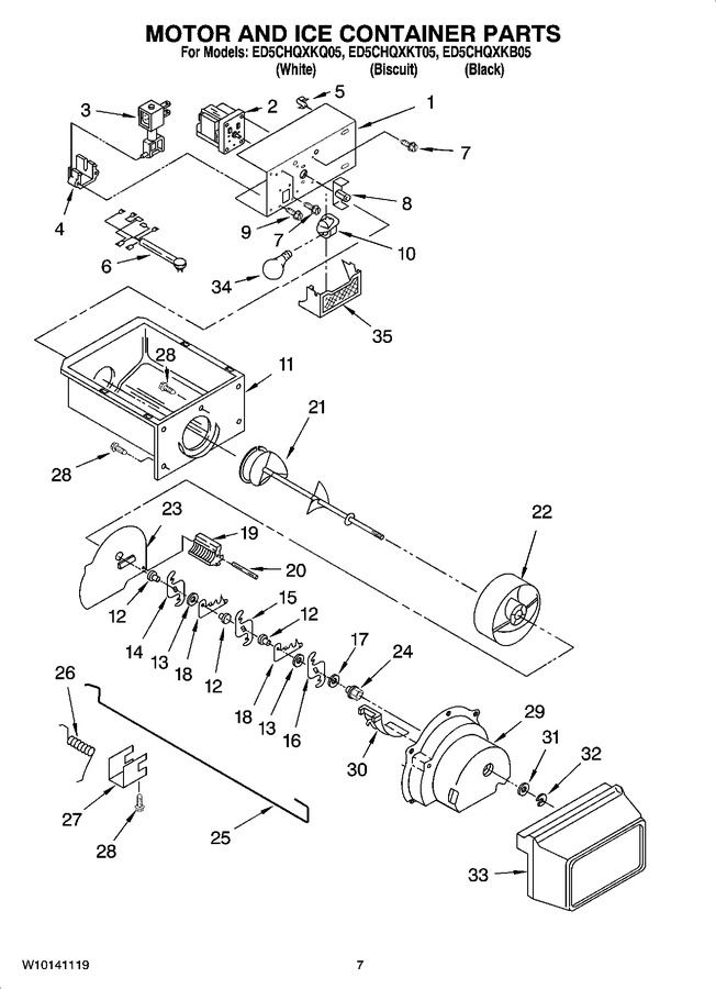 Diagram for ED5CHQXKB05