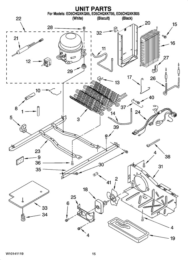 Diagram for ED5CHQXKB05