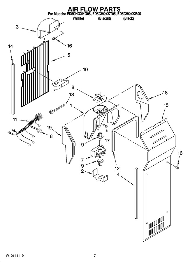 Diagram for ED5CHQXKB05