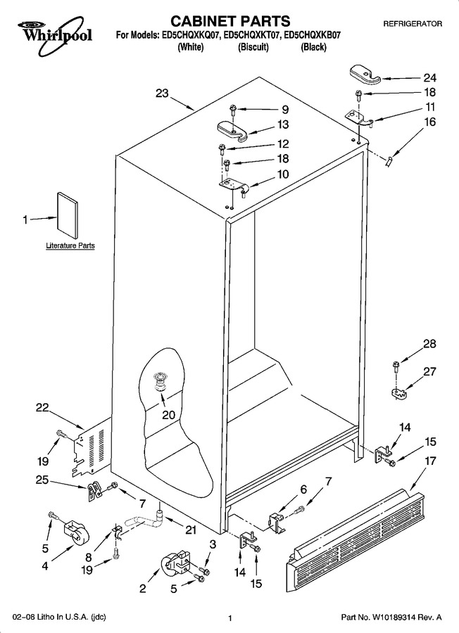 Diagram for ED5CHQXKT07