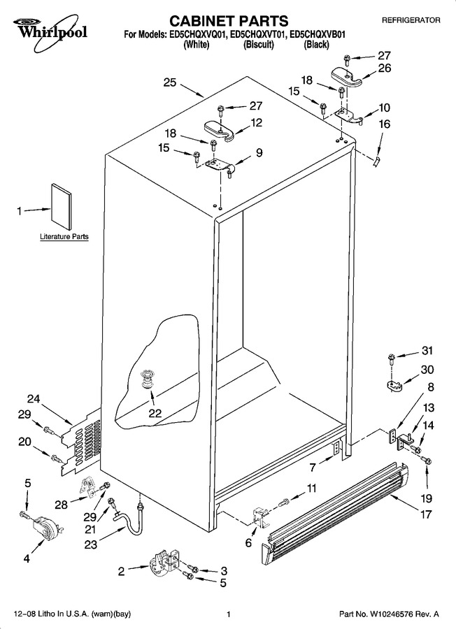 Diagram for ED5CHQXVQ01