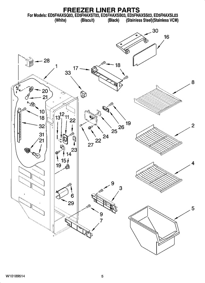 Diagram for ED5FHAXSQ03