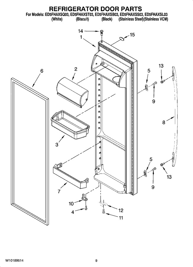 Diagram for ED5FHAXSB03