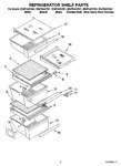Diagram for 03 - Refrigerator Shelf Parts