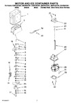 Diagram for 05 - Motor And Ice Container Parts