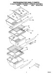 Diagram for 03 - Refrigerator Shelf Parts