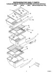 Diagram for 03 - Refrigerator Shelf Parts