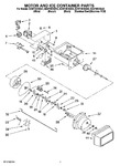 Diagram for 05 - Motor And Ice Container Parts