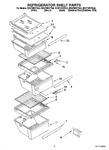 Diagram for 03 - Refrigerator Shelf Parts