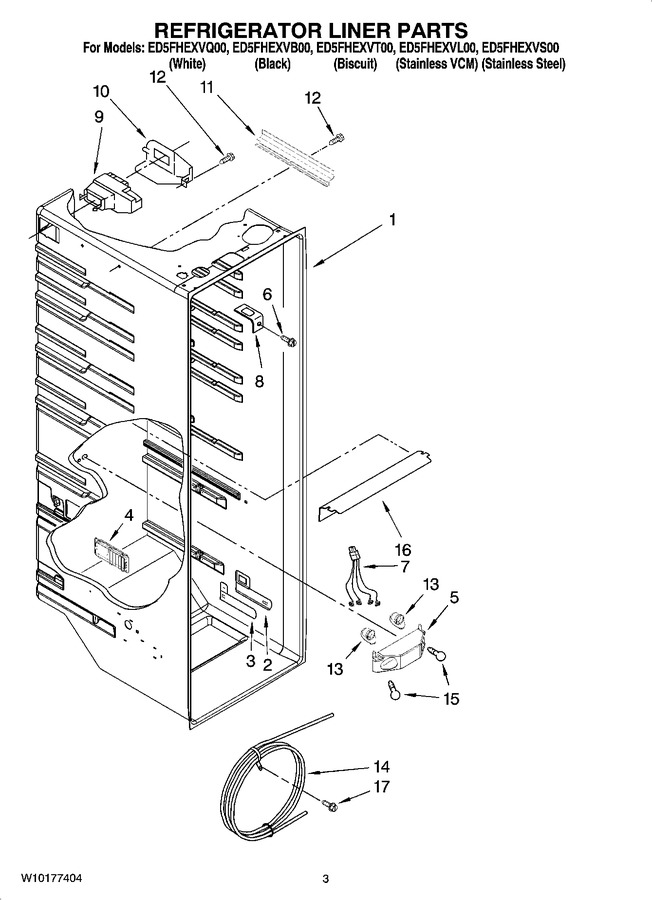 Diagram for ED5FHEXVT00