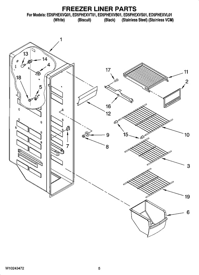 Diagram for ED5FHEXVL01