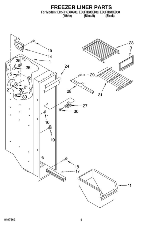 Diagram for ED5FHGXKB00