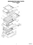 Diagram for 03 - Refrigerator Shelf Parts