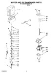 Diagram for 05 - Motor And Ice Container Parts