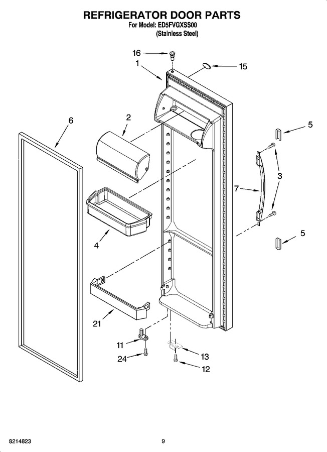 Diagram for ED5FVGXSS00