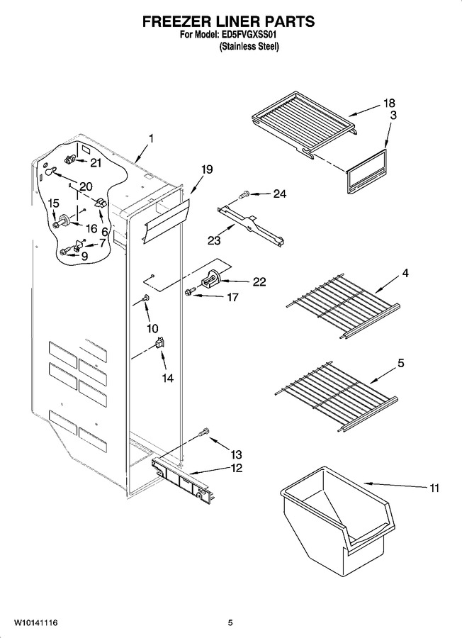 Diagram for ED5FVGXSS01