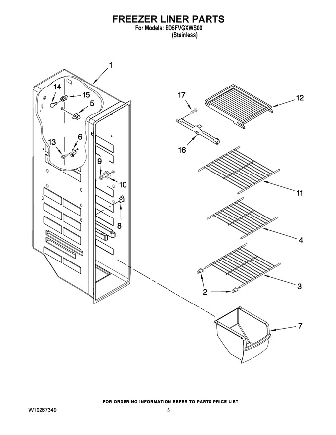 Diagram for ED5FVGXWS00