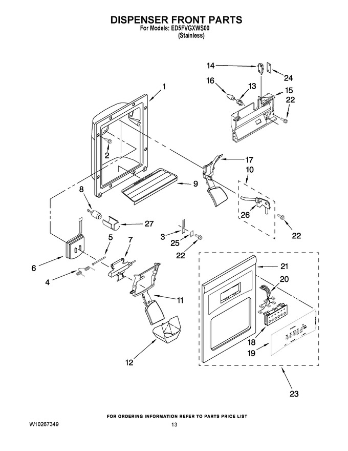 Diagram for ED5FVGXWS00