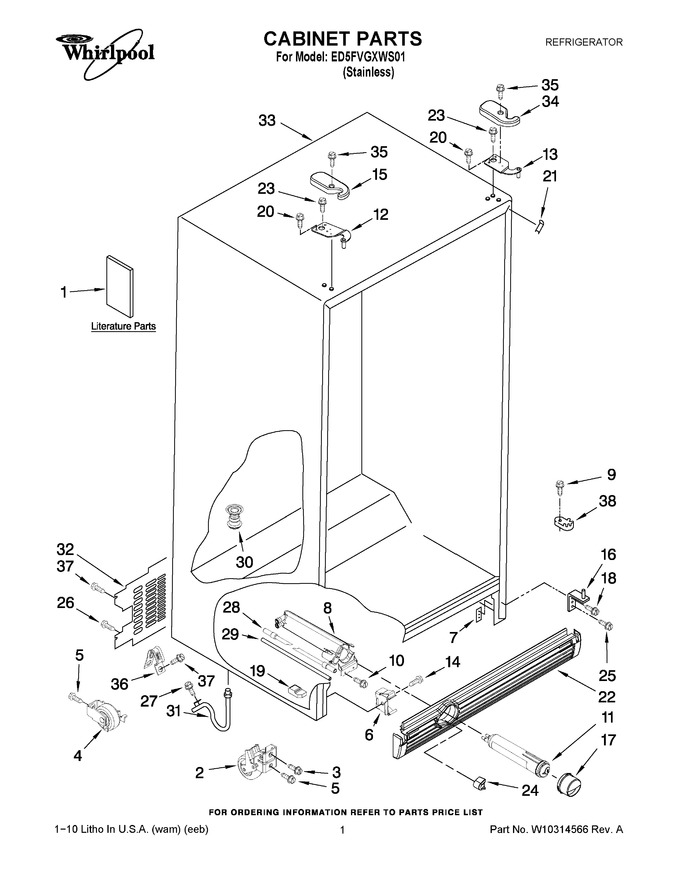 Diagram for ED5FVGXWS01