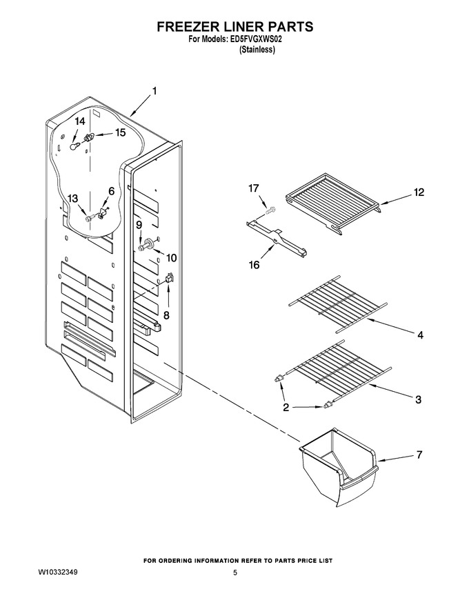 Diagram for ED5FVGXWS02