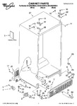 Diagram for 01 - Cabinet Parts