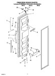 Diagram for 07 - Freezer Door Parts