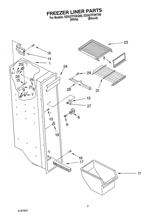 Diagram for ED5GTFXKQ00