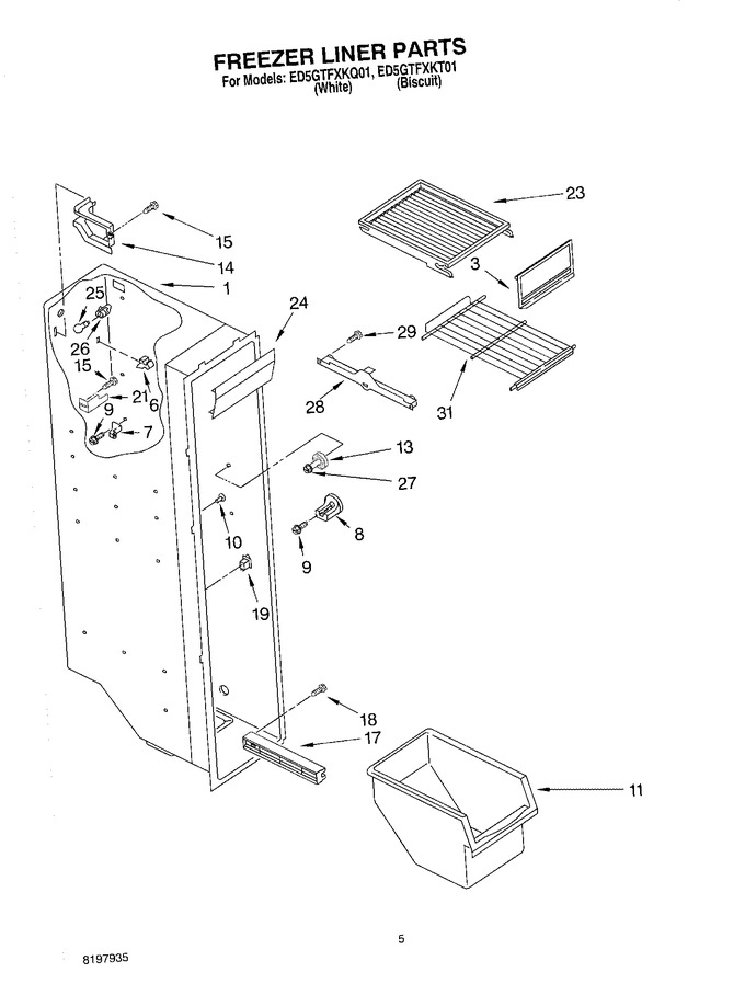 Diagram for ED5GTFXKT01