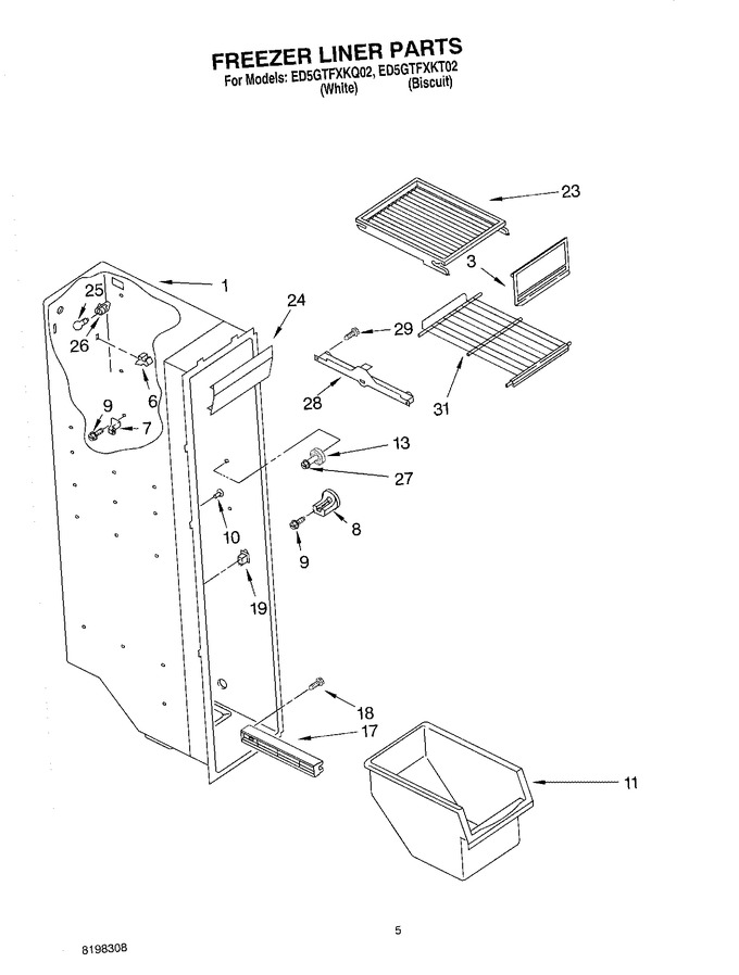 Diagram for ED5GTFXKQ02