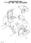 Diagram for 08 - Dispenser Front Parts