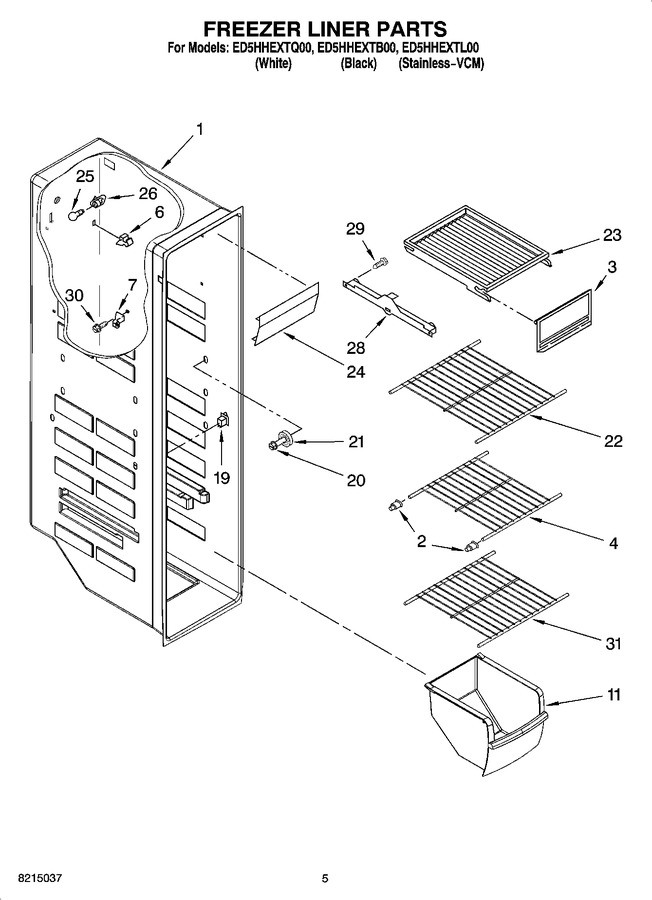 Diagram for ED5HHEXTL00
