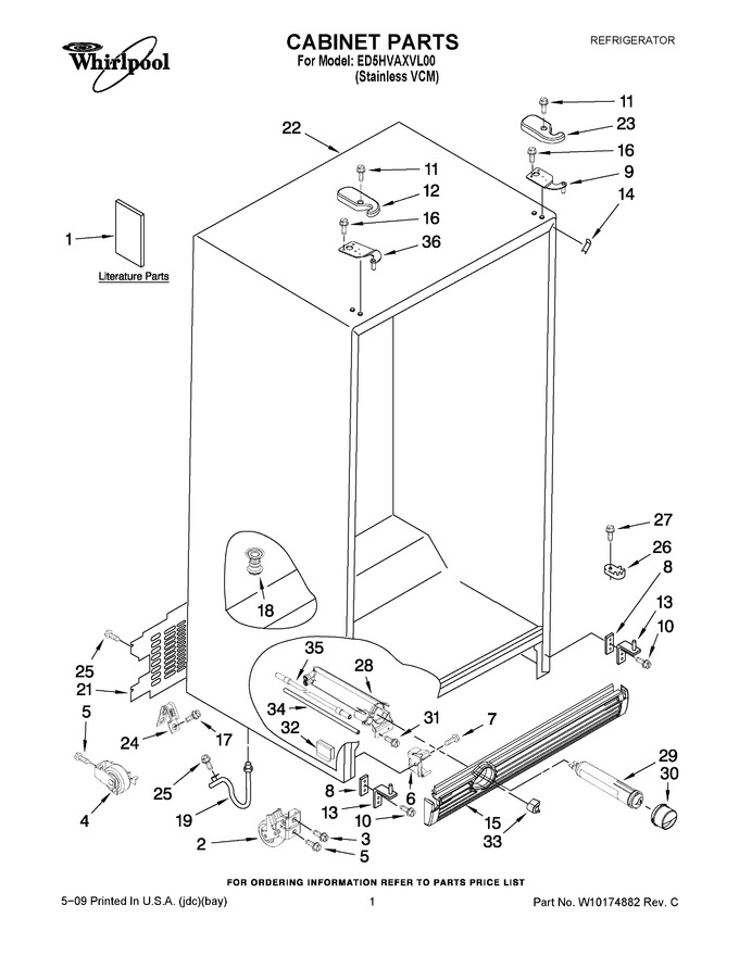 Diagram for ED5HVAXVL00