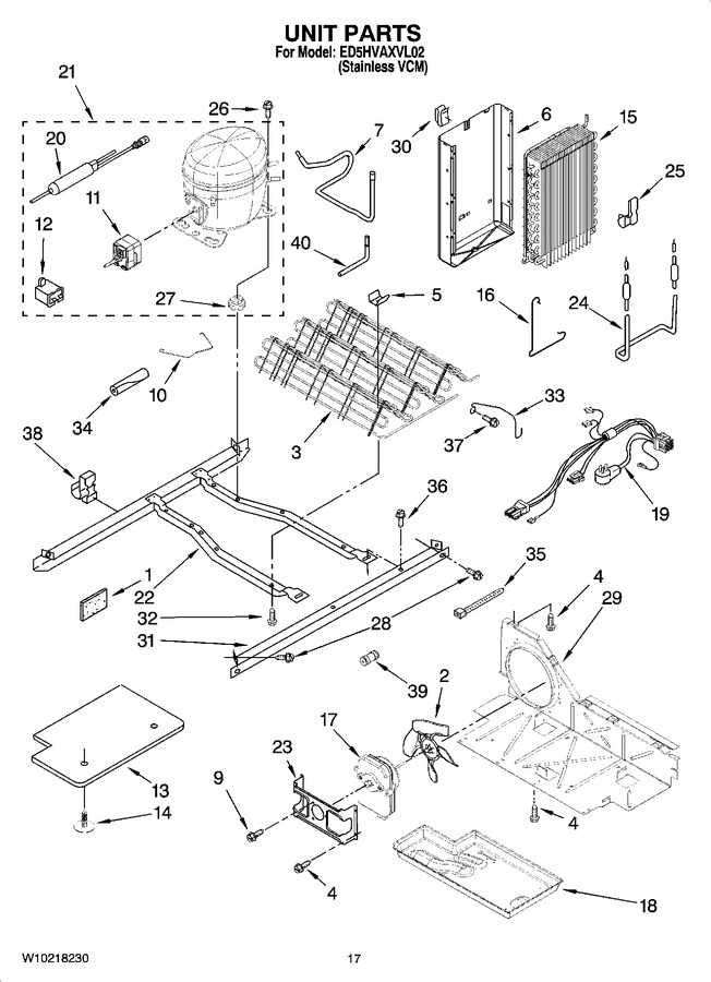 Diagram for ED5HVAXVL02