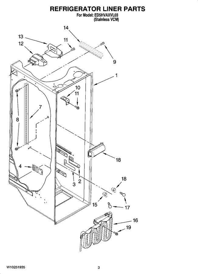Diagram for ED5HVAXVL03