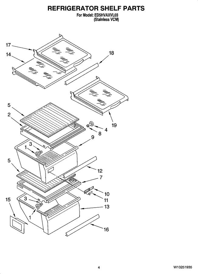 Diagram for ED5HVAXVL03